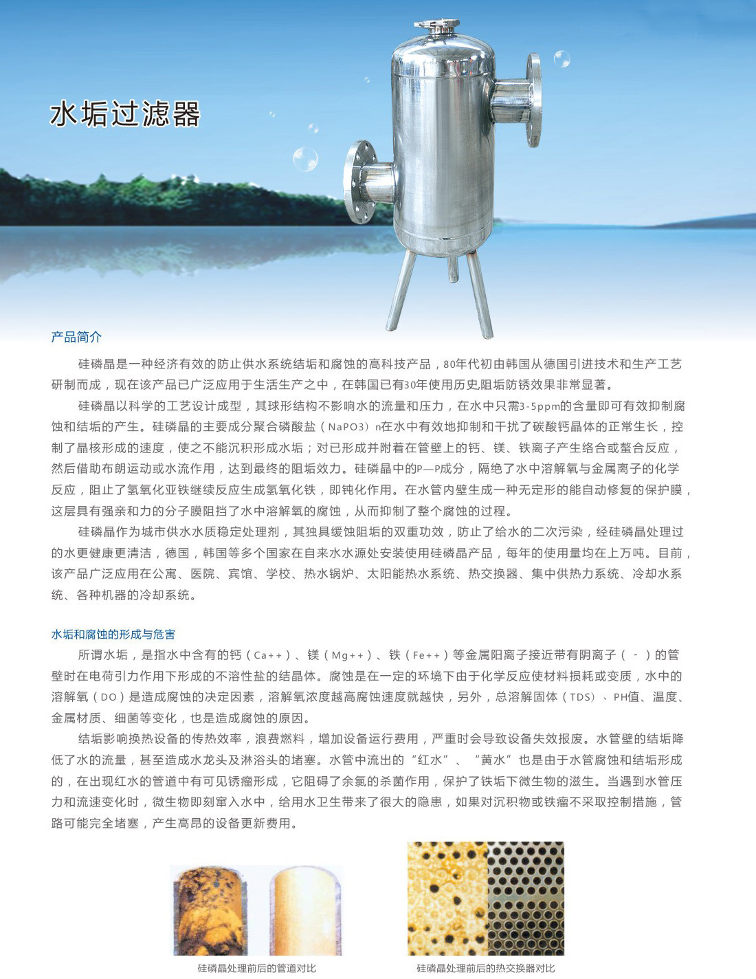 水垢过滤器