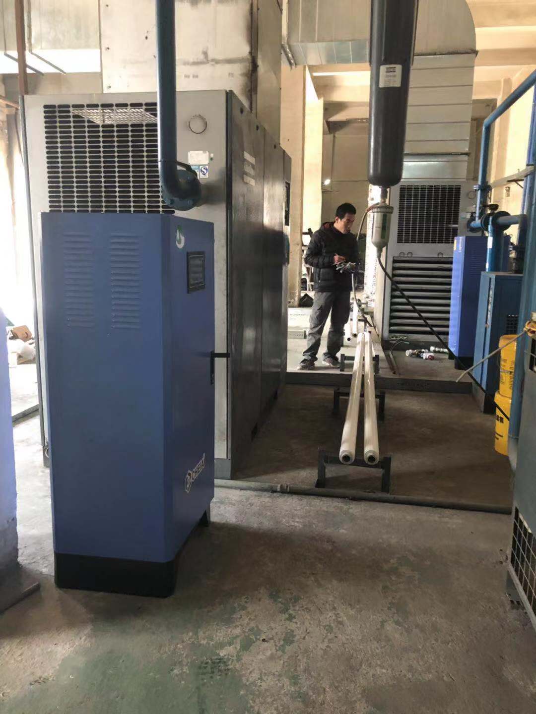 空压机余热回收安装工程案例